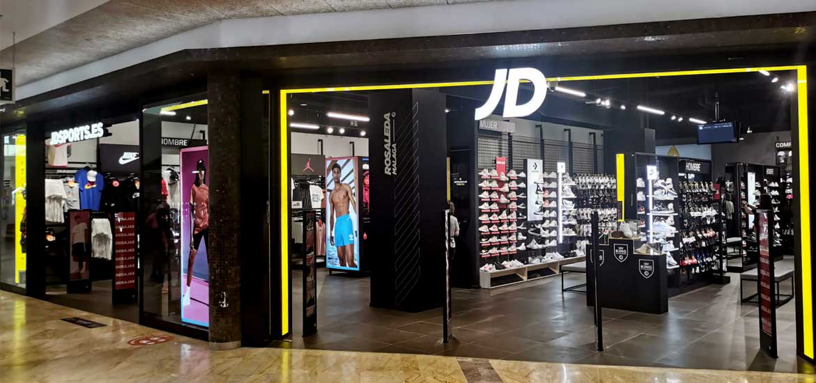 El Centro Comercial Rosaleda da la bienvenida al líder en el ámbito del urban style JD Sports