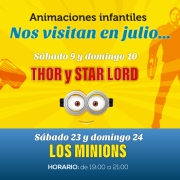 Animaciones infantiles de julio