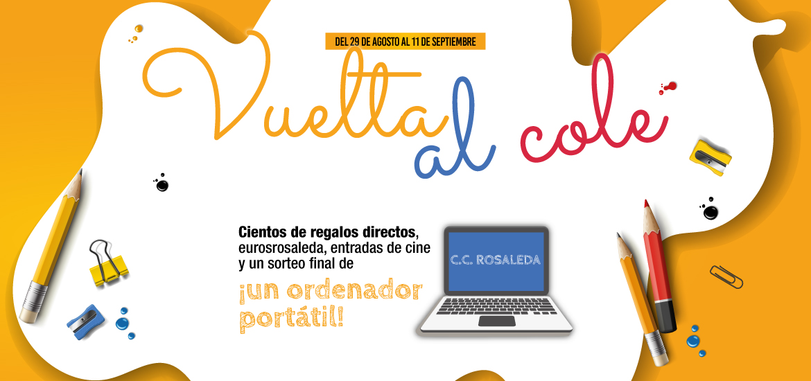 Vuelta al cole con Rosaleda