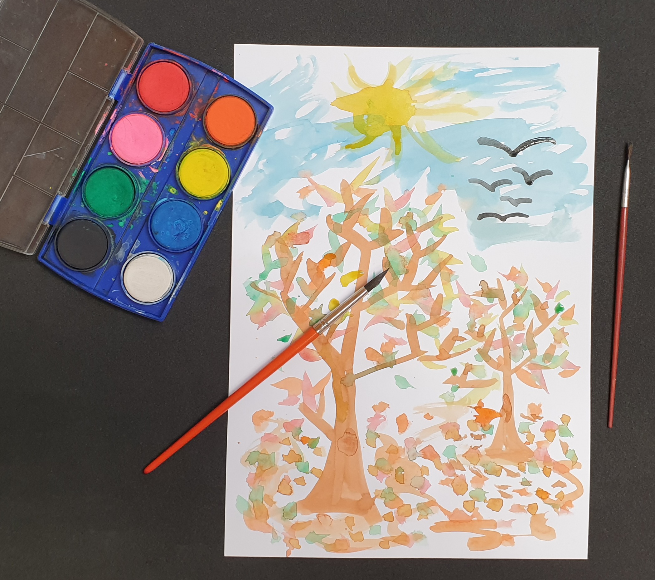 Los talleres de Rosaleda Kids Club: pintando el otoño