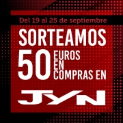 Sorteamos 50 euros en JYN