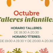 Talleres infantiles de octubre