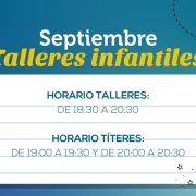 Talleres infantiles de septiembre