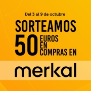 Sorteamos 50 euros en Merkal