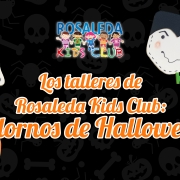 Los talleres de Rosaleda Kids Club: adornos de Halloween