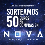 Sorteamos 50 euros en Nova Sport Wear