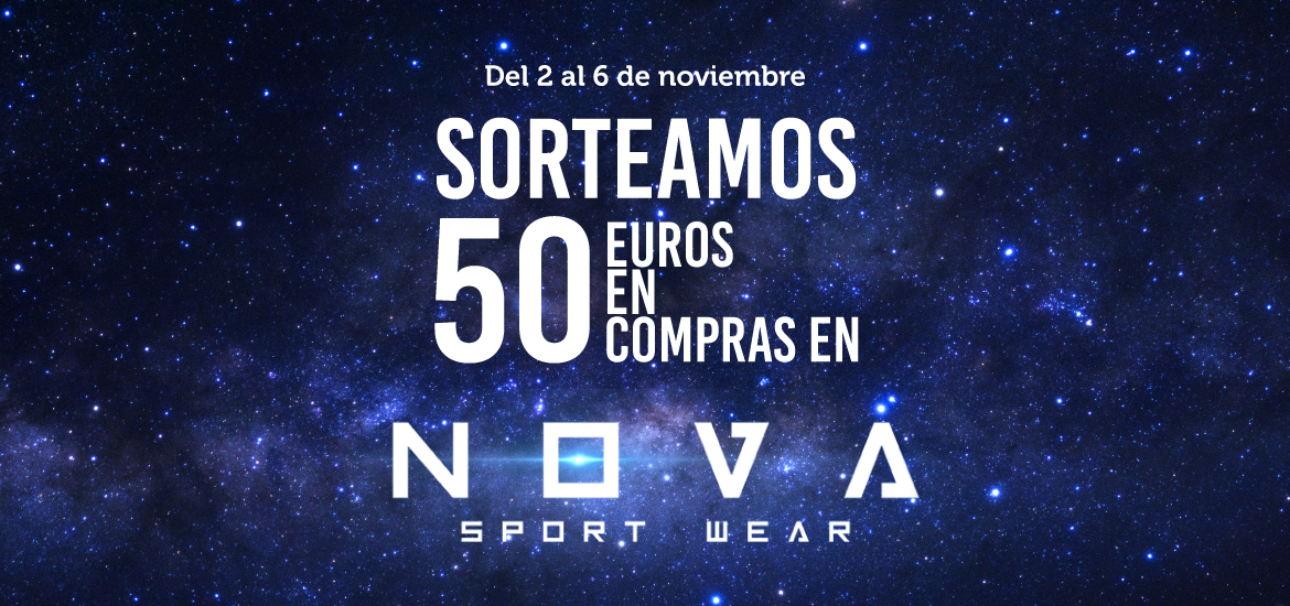Sorteamos 50 euros en Nova Sport Wear