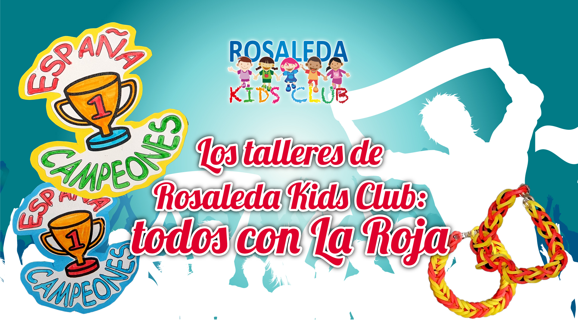 Los talleres de Rosaleda Kids Club: todos con La Roja
