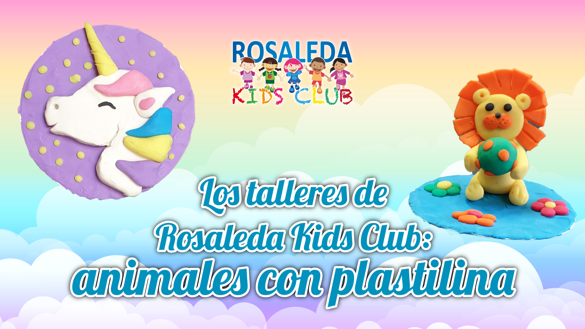Los talleres de Rosaleda Kids Club: animales con plastilina