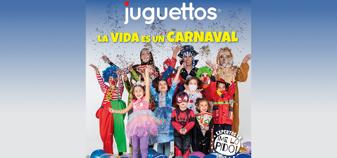 ¡Ya llegó el Carnaval a Juguettos!