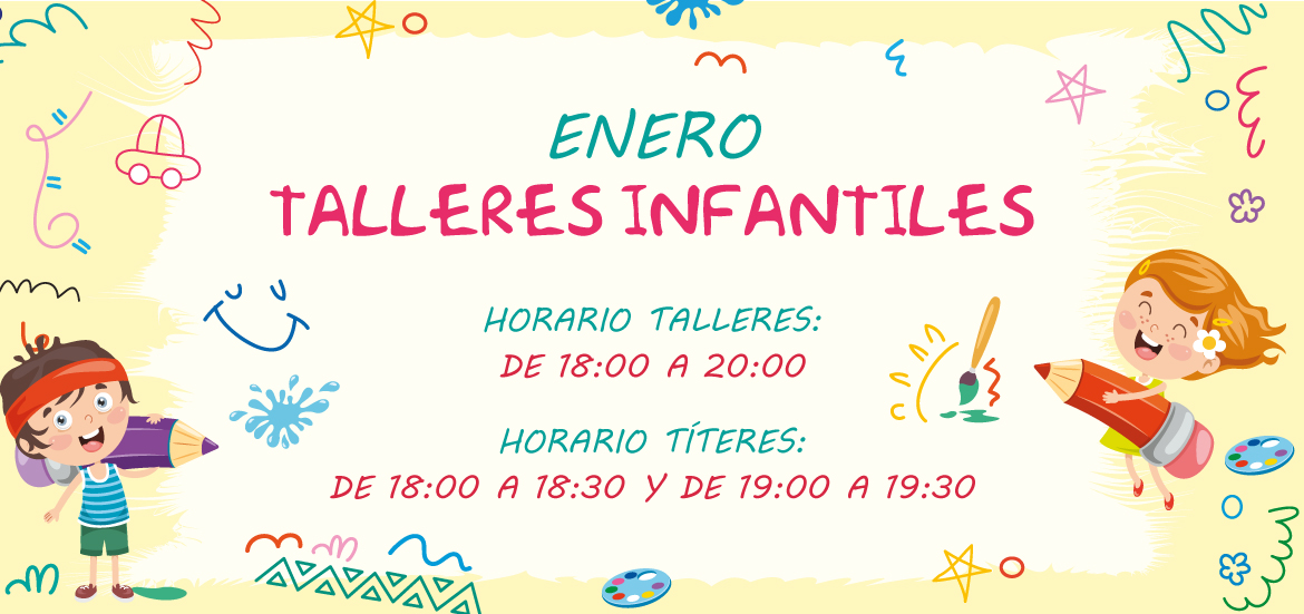 Talleres infantiles de enero