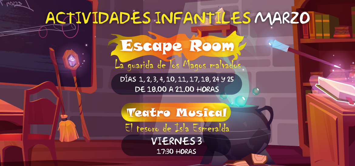 Actividades infantiles de marzo