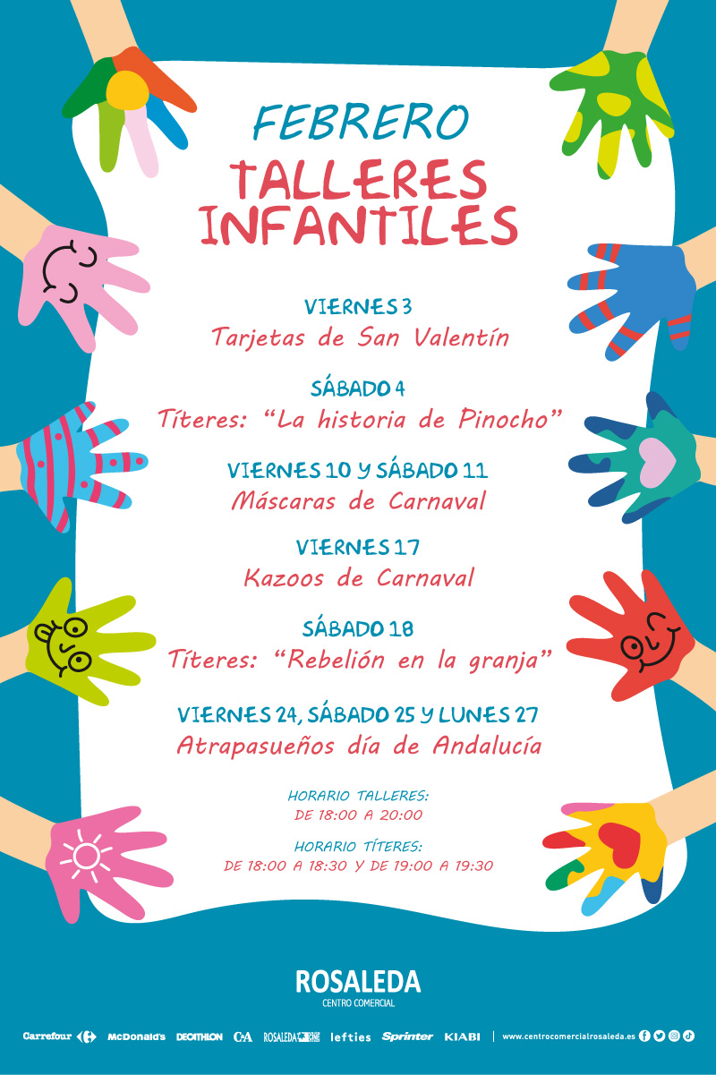 Talleres infantiles de febrero