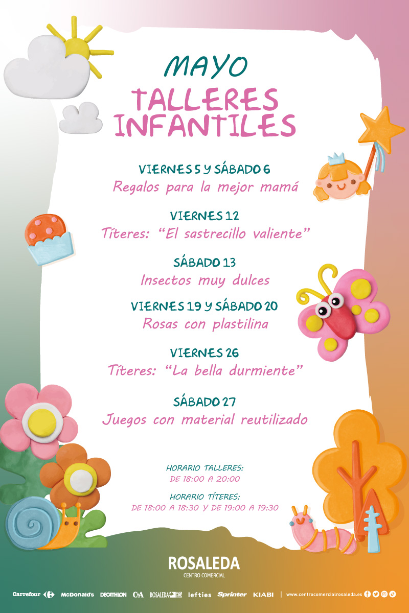 Talleres infantiles de mayo