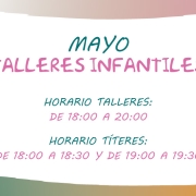 Talleres infantiles de mayo