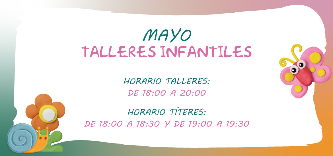 Talleres infantiles de mayo