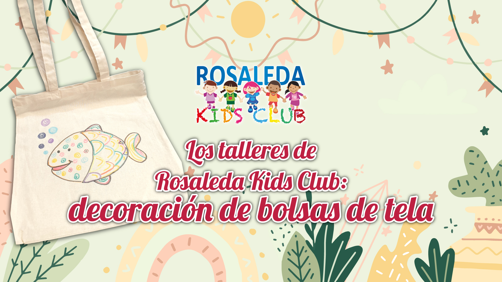 Rosaleda bolsas de tela