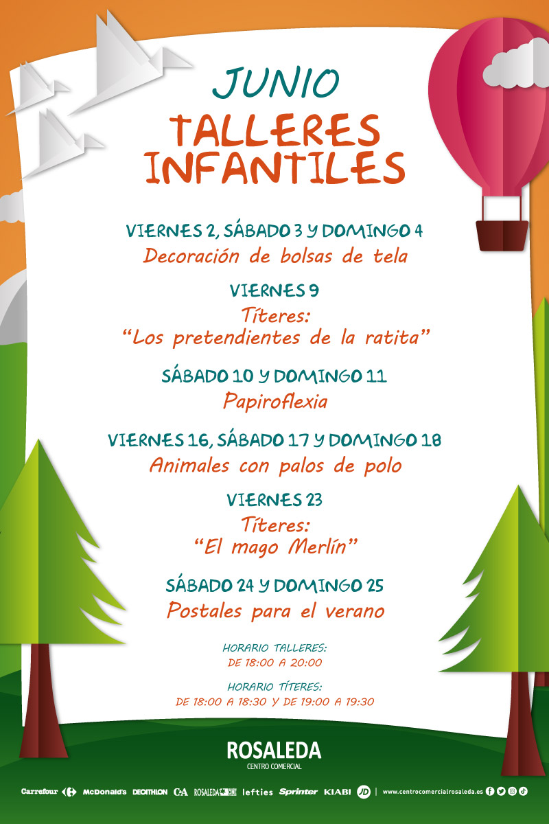 Talleres infantiles junio