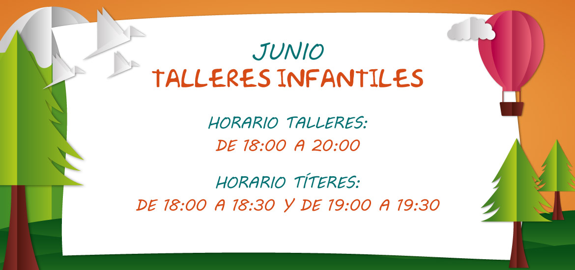 Talleres infantiles junio