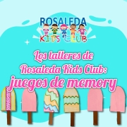 Rosaleda Kids Club: juegos de memoria
