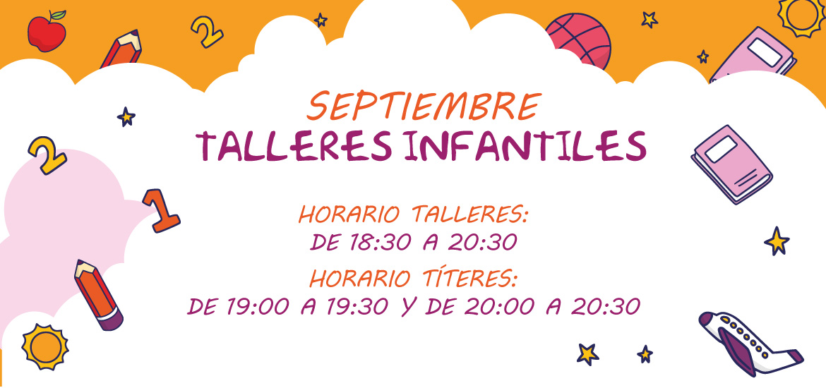 Talleres infantiles de septiembre