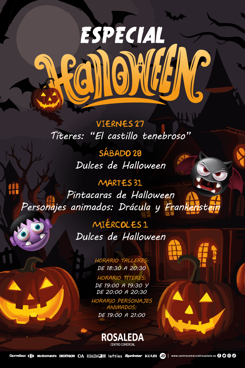 Especial Halloween CC Rosaleda