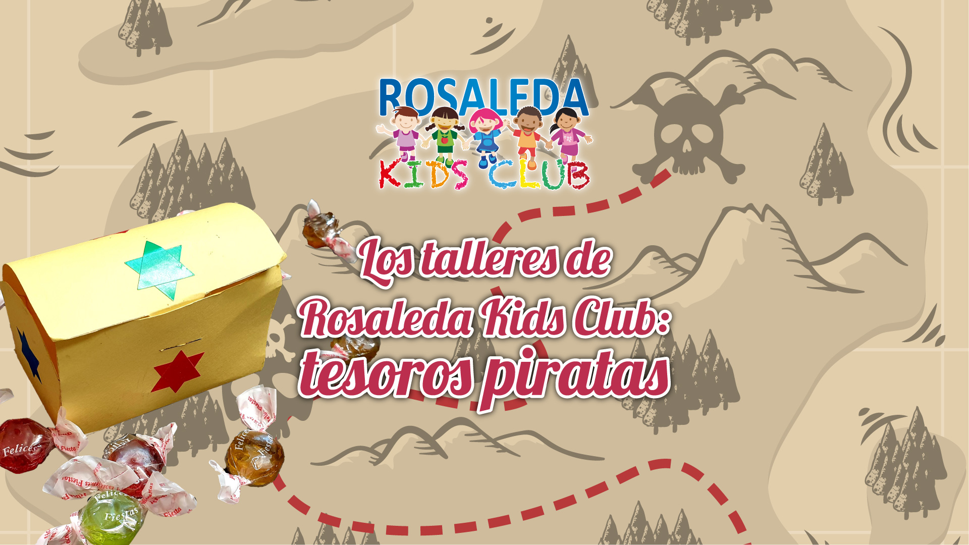 Los talleres de Rosaleda Kids Club: tesoro pirata