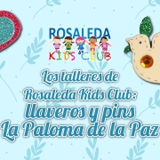 Los talleres de Rosaleda Kids Club: la paloma de la Paz