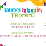 Talleres infantiles de febrero CC Rosaleda