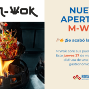 apertura m wok rosaleda