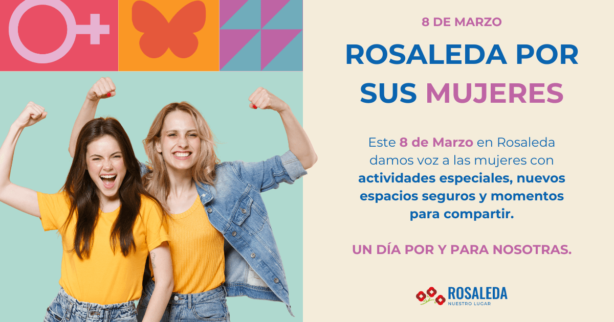 dia mujer rosaleda