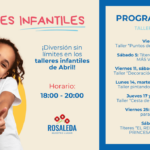 TALLERES INFANTILES ROSALEDA ABRIL