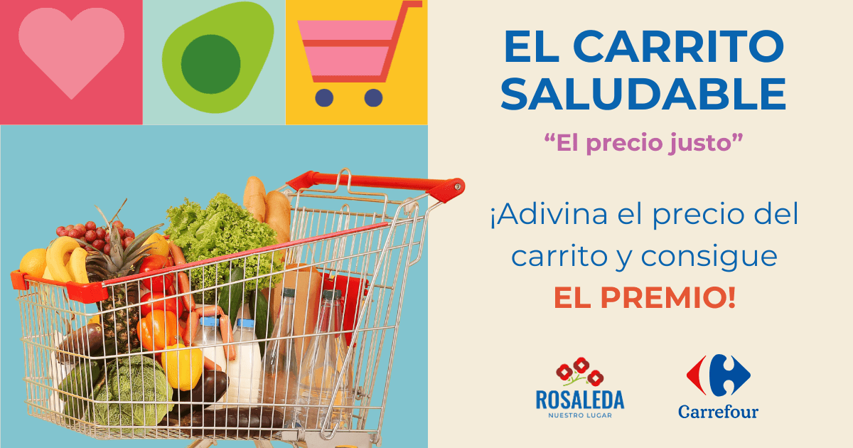 carrito saludable rosaleda