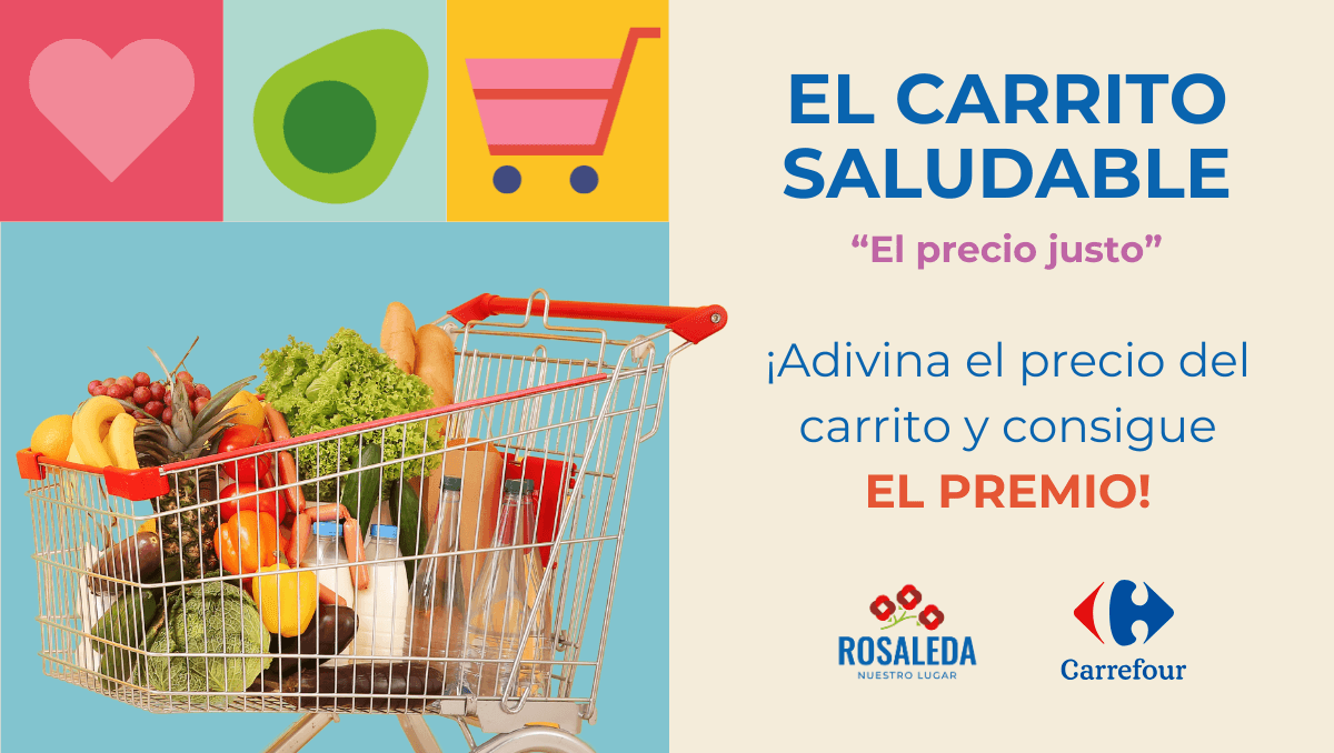 carrito saludable rosaleda