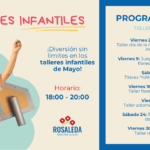 talleres infantiles mayo rosaleda