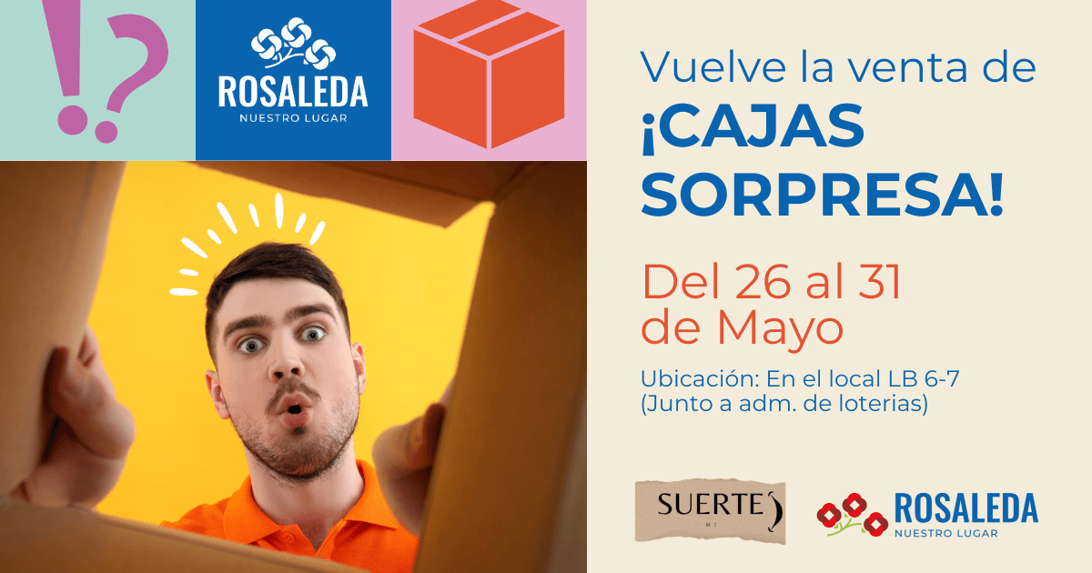 Venta de cajas sorpresa de Amazon