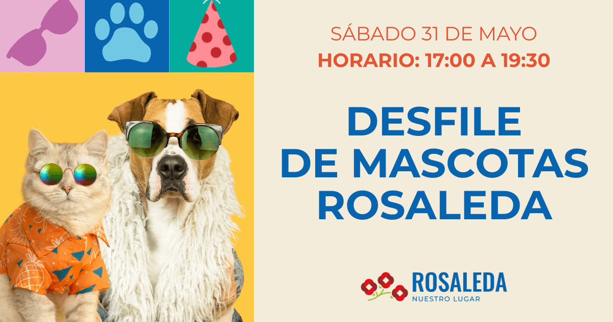 desfile mascotas rosaleda