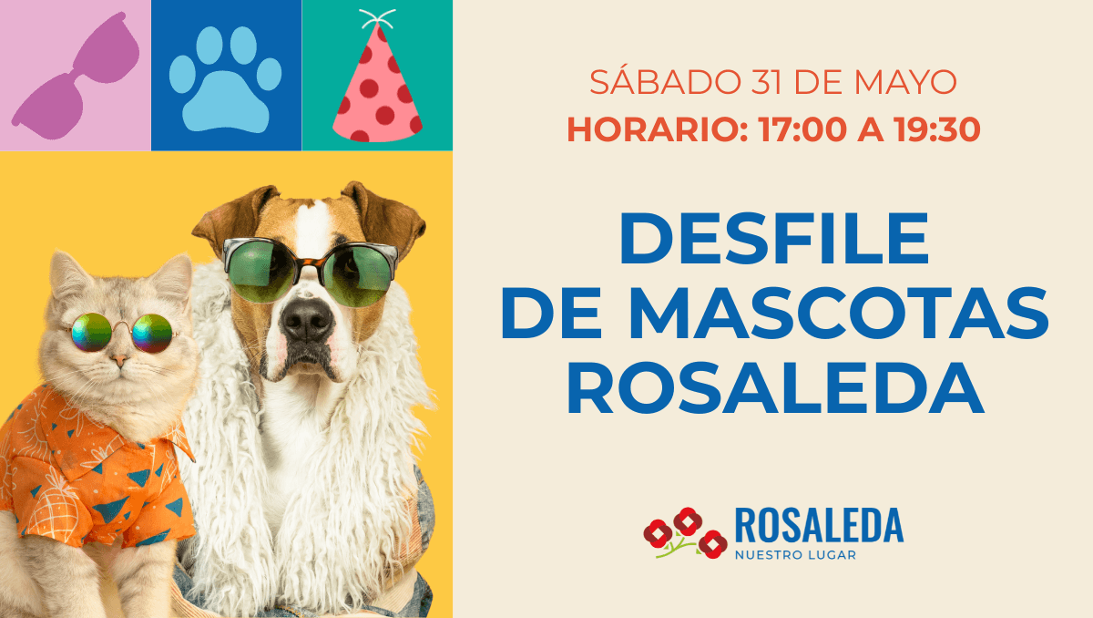 desfile mascotas rosaleda