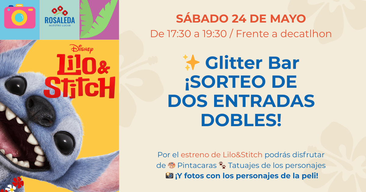 estreno lilo stitch rosaleda