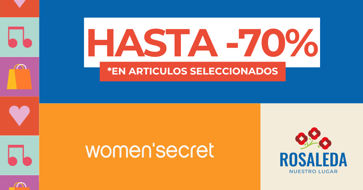 rebajas verano women secret rosaleda
