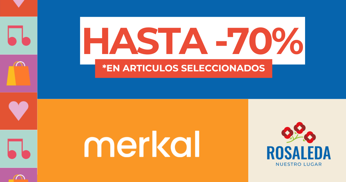 rebajas verano merkal rosaleda