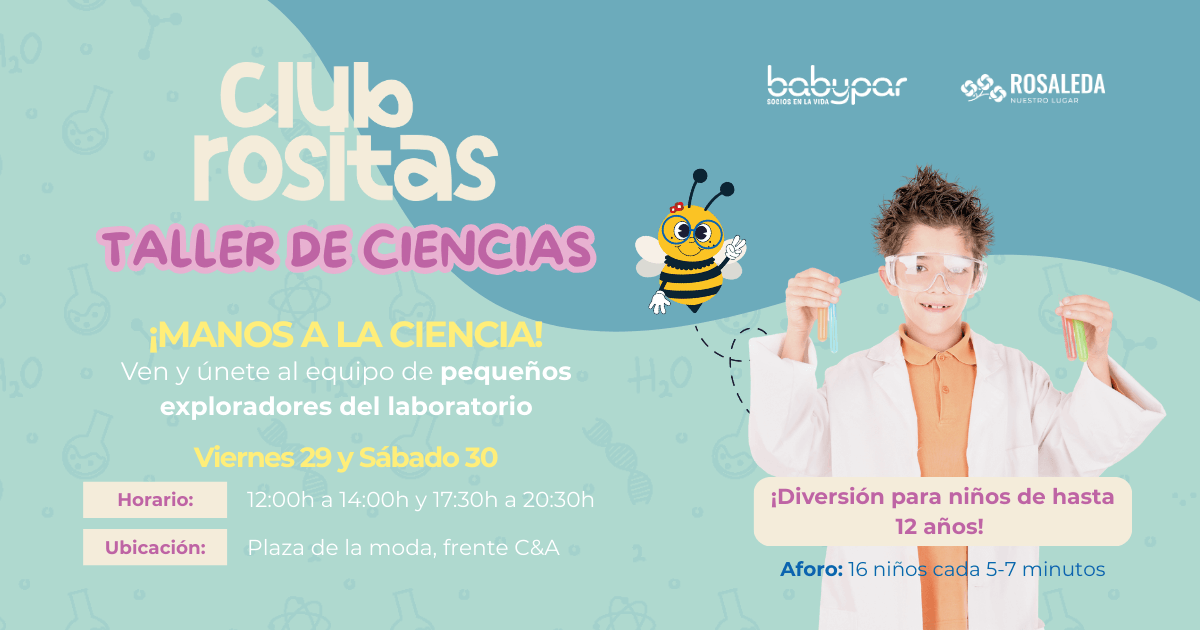 taller ciencia rosaleda