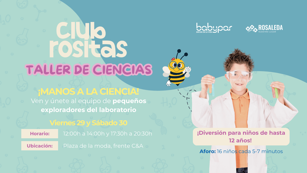 taller ciencia rosaleda