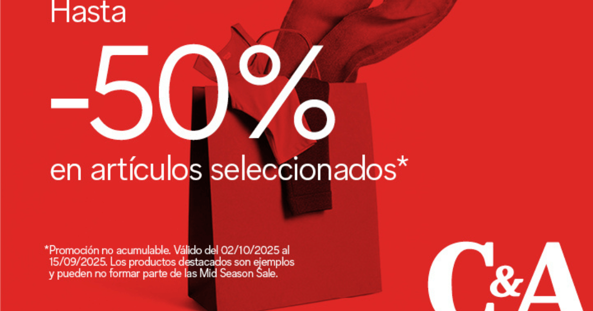 C&A rebajas mid season