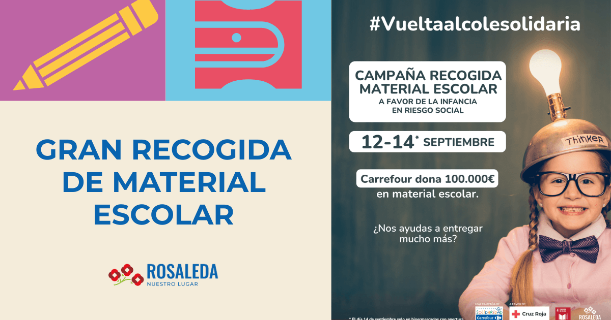 recogida escolar rosaleda