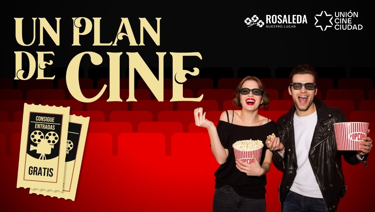 Aprovecha un plan de cine gratis con tu ticket.