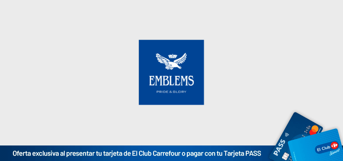 Emblems club carrefour rosaleda Emblems club carrefour rosaleda