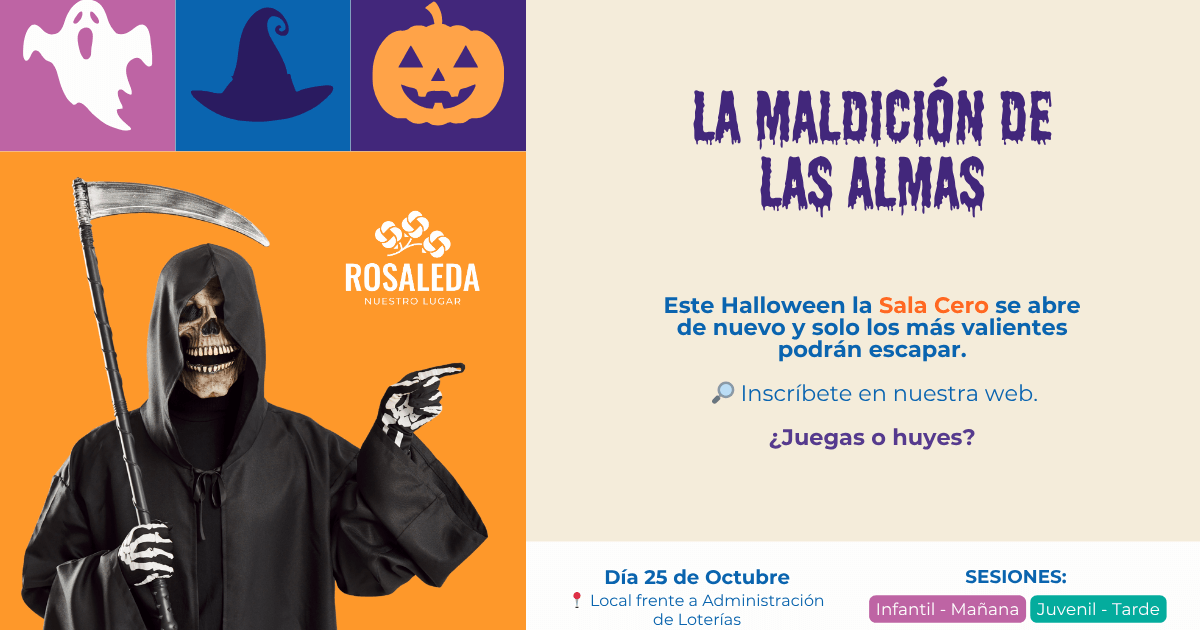 escape room halloween rosaleda