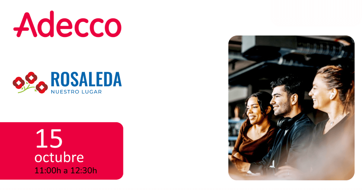 Jornada de empleo Adecco en rosaleda