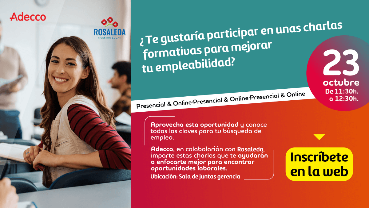 taller adecco rosaleda